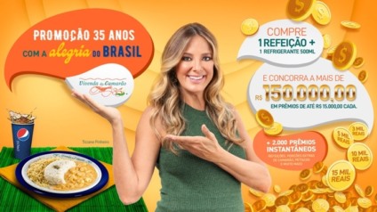 Vivenda do Camarão comemora 35 anos com ação promo
