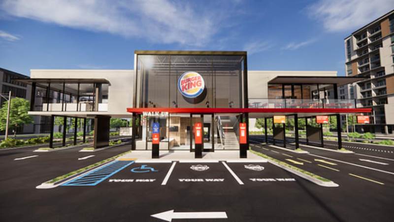 Burger King transforma radicalmente seus restaurantes