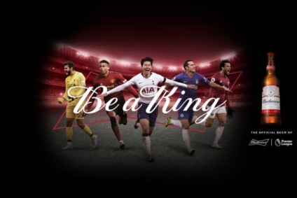 Budweiser vai patrocinar globalmente a Premier League e a LaLiga