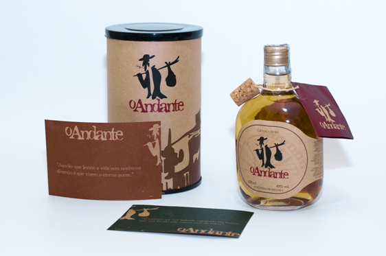 A cachaça O Andante vai ser apresentada na Expocachaça 2014.
