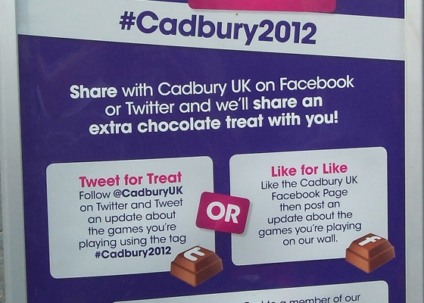 Cadbury investe no público infantil em Londres