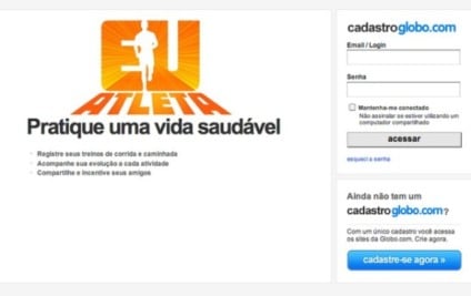 Globo reúne atletas por meio de um canal virtual