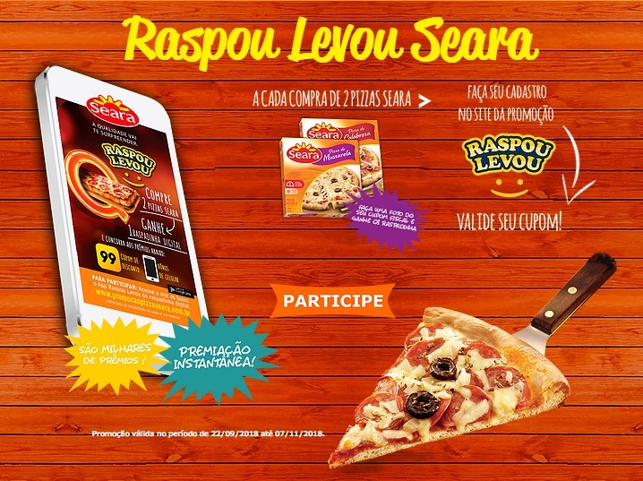 Seara realiza promoção com raspadinhas de descontos e recarga