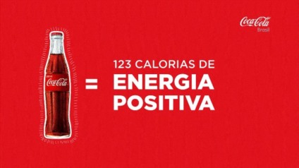 Campanha da Coca-Cola informa calorias do produto