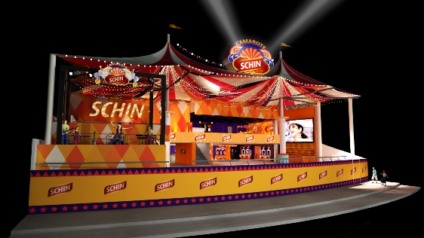 Schin leva o circo para o Carnaval de Salvador