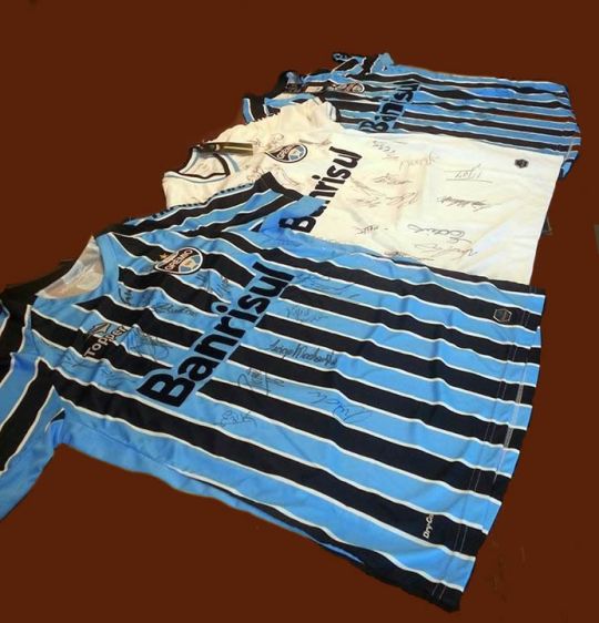 camisa oficial do gremio leilao