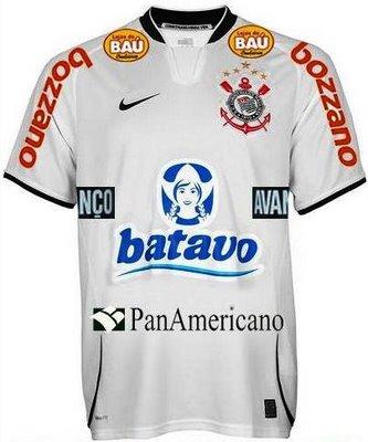 Avanço estampa camisa do Corinthians