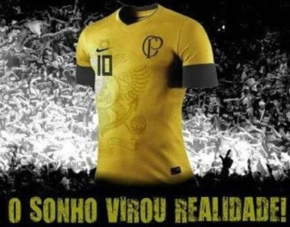Corinthians lança camisa idealizada pela Fiel