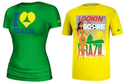 Camisetas da Adidas causam polêmica