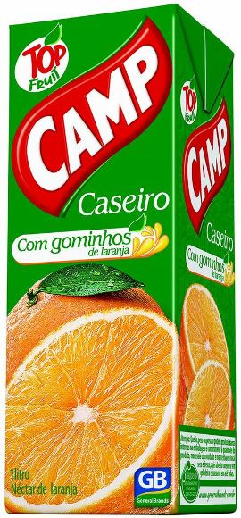Camp Caseiro com gominhos de laranja chega ao mercado