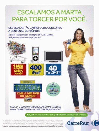 Cartão Carrefour dará prêmios 