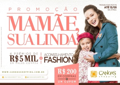 Canoas Shopping presenteia com vale-compras