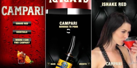 Drinks de Campari no iPhone