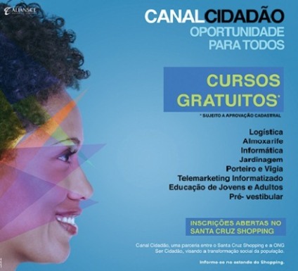 Santa Cruz e ONG Ser Cidadão capacitam jovens