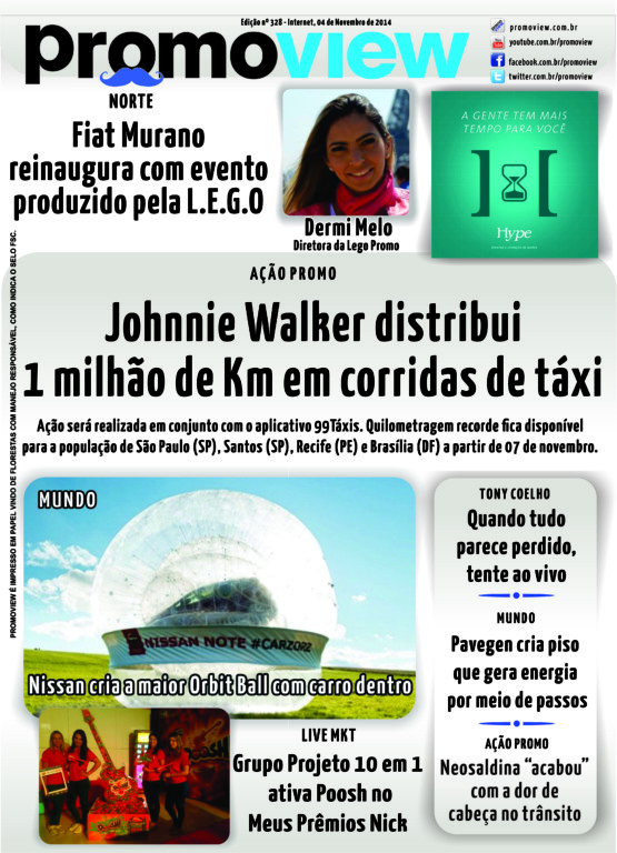 CONFIRA OS DESTAQUES DA CAPA DO DIA 04/11 – EDIÇÃO 328