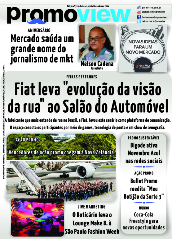 CONFIRA OS DESTAQUES DA CAPA DO DIA 05/11 – EDIÇÃO 329