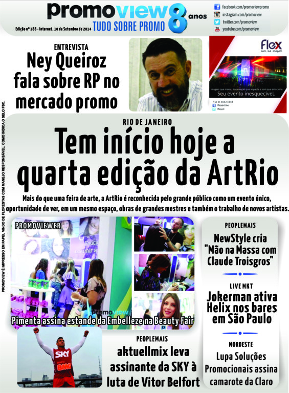 CONFIRA OS DESTAQUES DA CAPA DO DIA 10/09 – EDIÇÃO 288