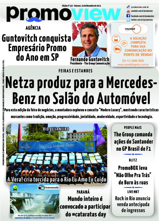 CONFIRA OS DESTAQUES DA CAPA DO DIA 10/11 – EDIÇÃO 332