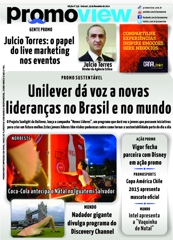 CONFIRA OS DESTAQUES DA CAPA DO DIA 19/11 – EDIÇÃO 339