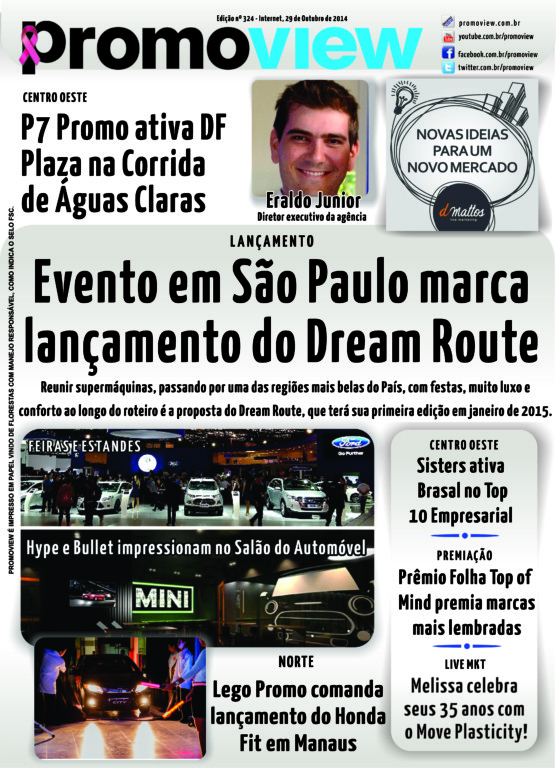 CONFIRA OS DESTAQUES DA CAPA DO DIA 28/10 – EDIÇÃO 323