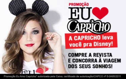 Capricho leva leitoras para a Disney