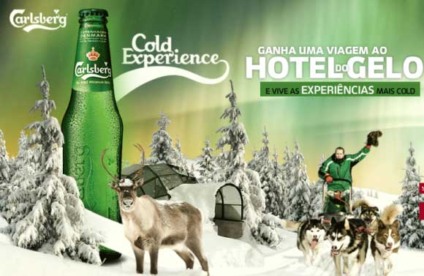 Carlsberg dá viagem para destino gelado