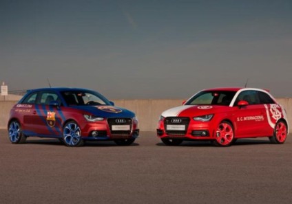 Copa Audi presenteia clubes com carro personalizado