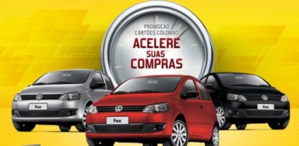 "Acelere suas compras" com Cartão Colombo
