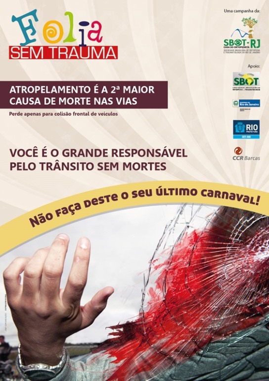 Sbot-RJ cria ação de conscientização no Carnaval