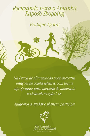 "Reciclando para o Amanhã" no Raposo