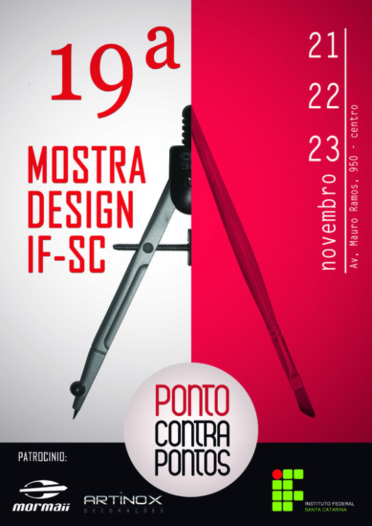 Mostra Design do IFSC tem programação gratuita