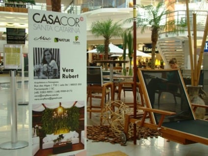 Floripa Shopping com lounge da Casa Cor SC