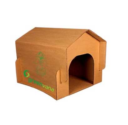 Casinha de cachorro em prol do meio ambiente