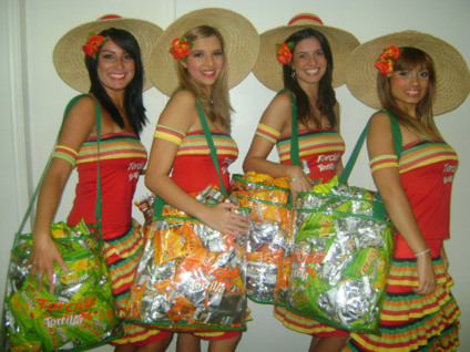 Casais mexicanos divulgaram Torcida Tortilla 