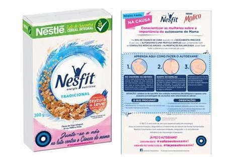 Nesfit e Molico: O câncer de mama no alvo da moda