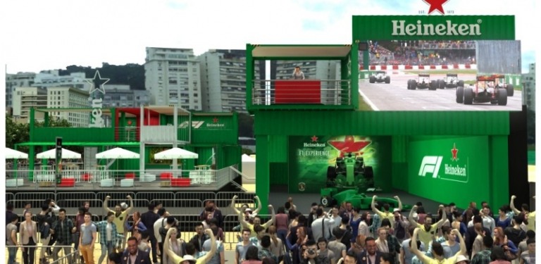 Heineken leva "Heineken F-1 Experience" para as ruas