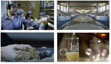 Cervejaria Ambev leva consumidores para dentro de casa