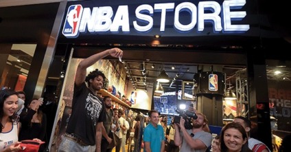 NBA Store anuncia entrada em SP