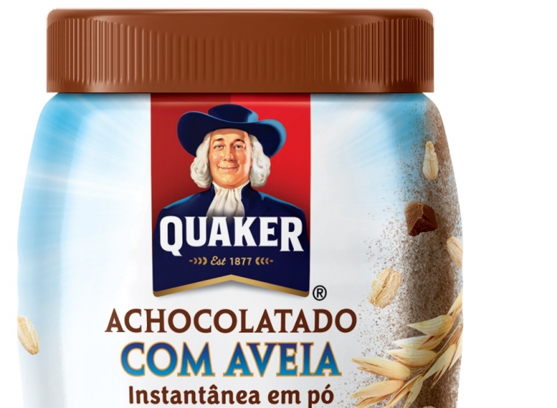 Achocolatado com aveia Quaker