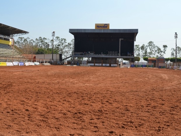 Parque de exposições de Cacoal, RO, está quase pronto para a Expoac