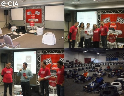 CeCia organiza evento para Claro com muita adrenalina