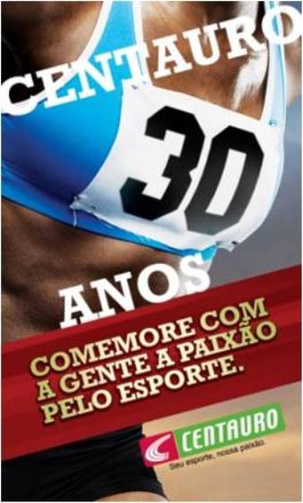 Centauro anuncia ações promo no mês de seu aniversário