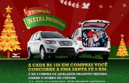 “Natal Premiado” nos pontos de venda da Centauro