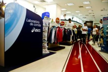 Aktuell desenvolveu laboratório itinerante para Asics