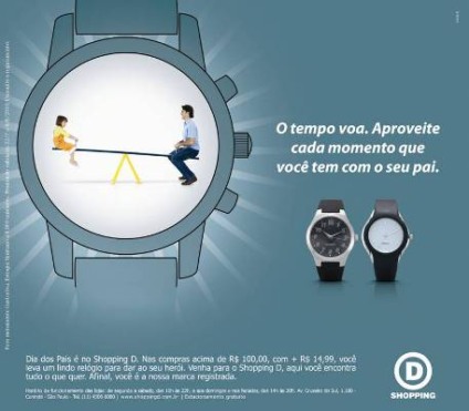 Relógio de pulso é o prêmio na promo do Center D