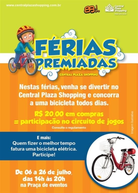 Central Plaza realiza férias premiadas