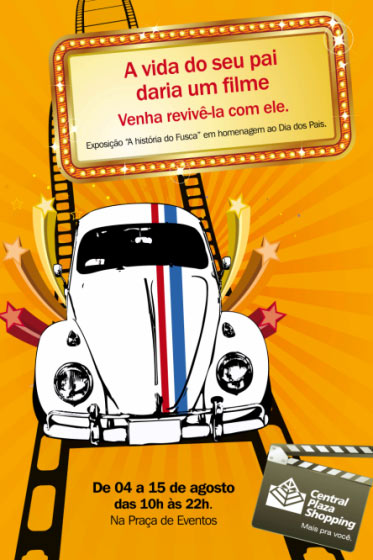 Exposição de Fuscas no Central Plaza