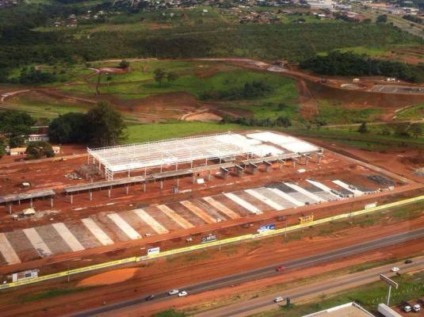  Obras do Centro de Convenções de Anápolis estão aceleradas