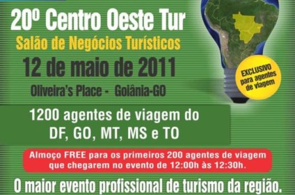 Goiânia no centro do turismo brasileiro