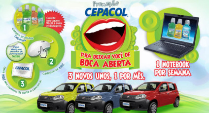 Cepacol lança a promo “De boca aberta”